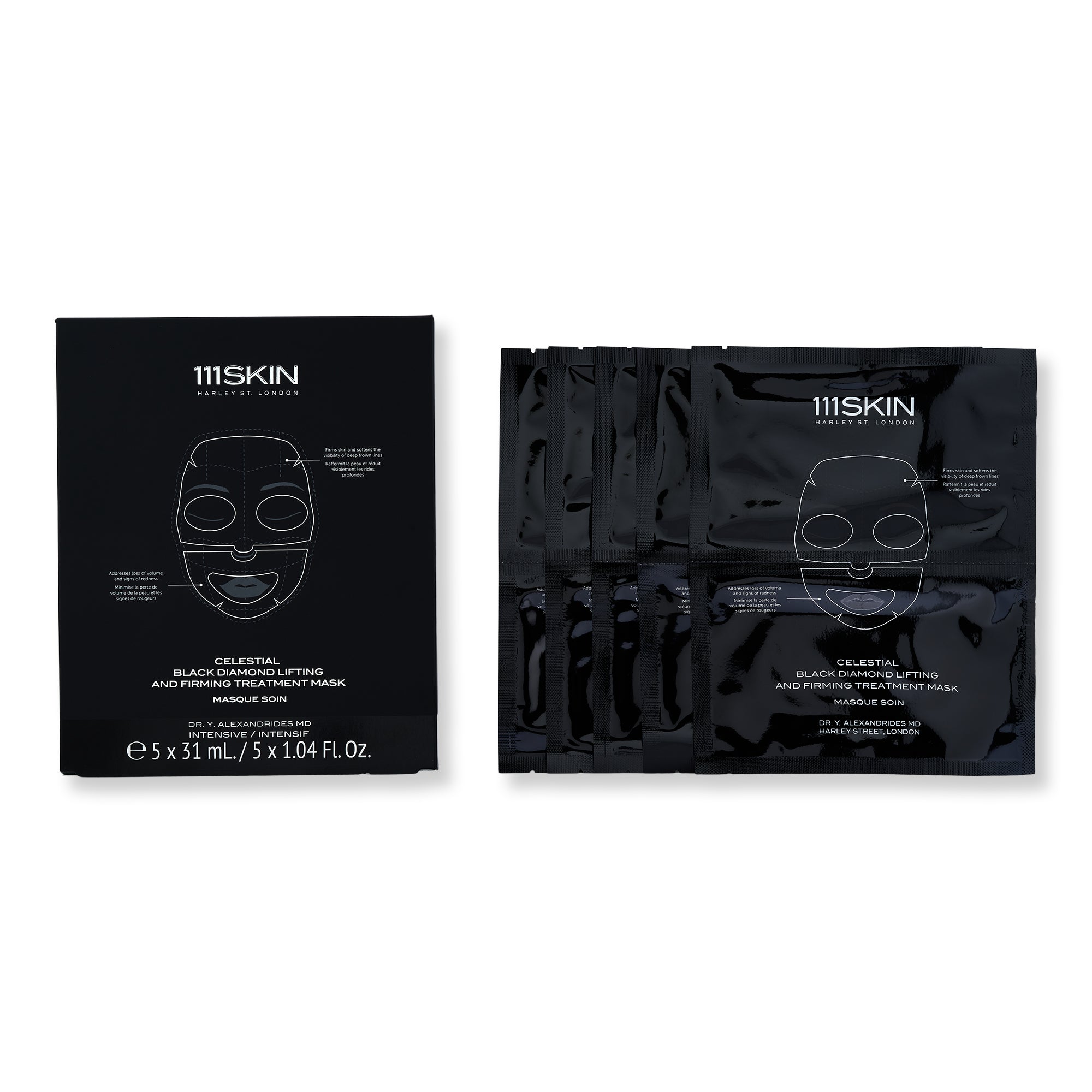 111SKIN Celestial Black Diamond Lifting and Firming Treatment Mask