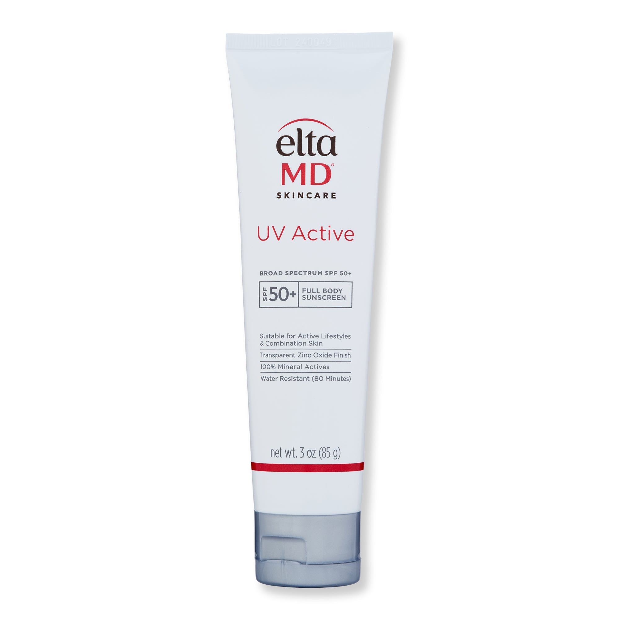 EltaMD UV Active SPF 50+ Mineral Sunscreen Lotion 3 oz