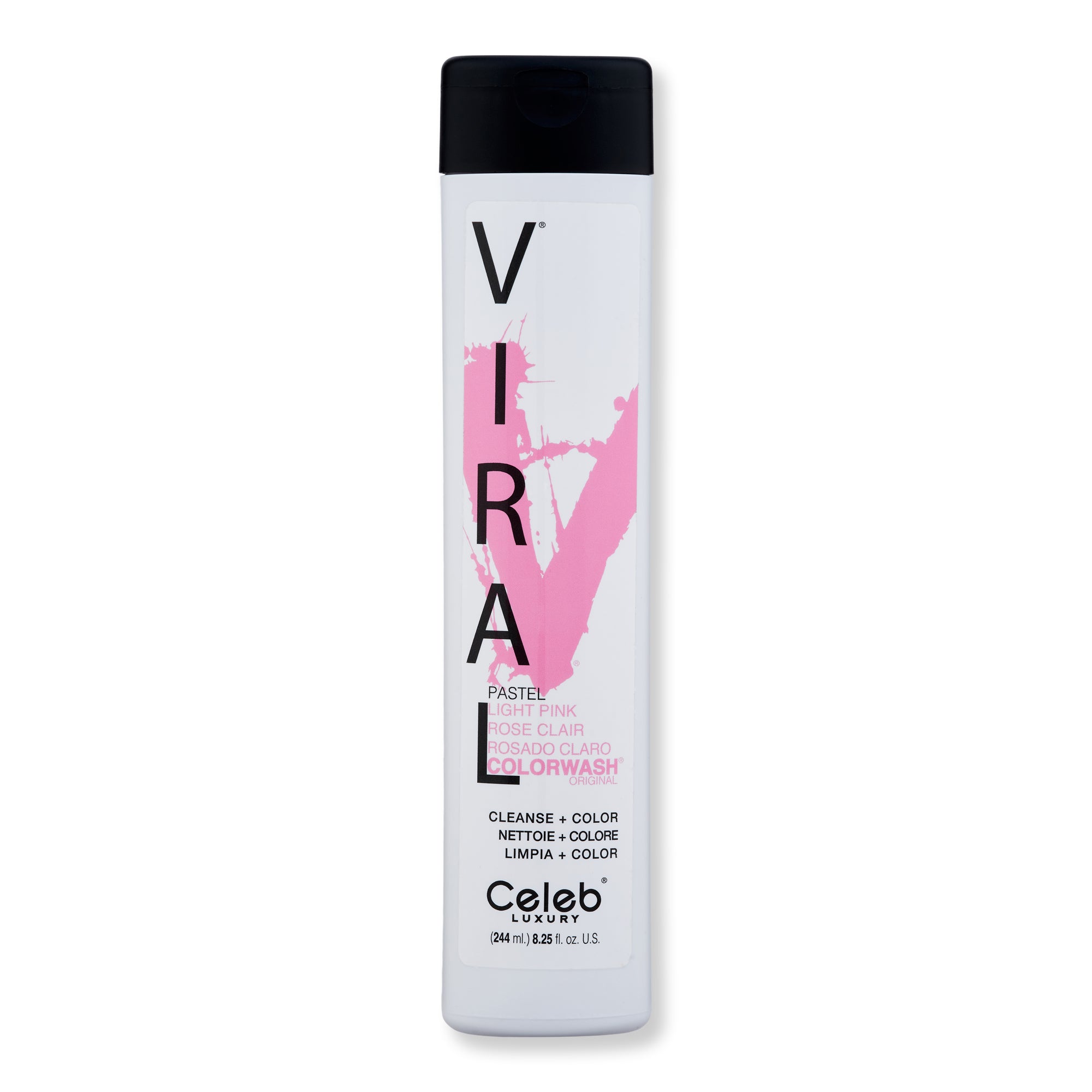 Celeb Luxury Viral Light Pink Colorwash