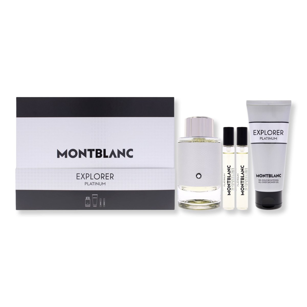 Montblanc Explorer Platinum 4 Piece Gift Set