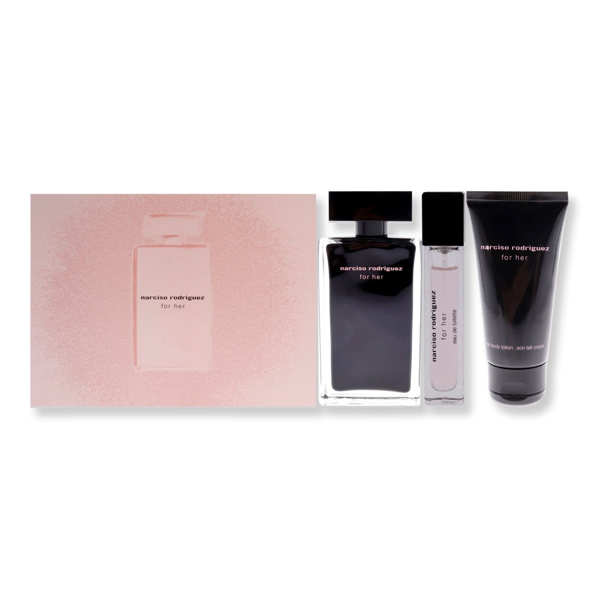 Narciso Rodriguez 3 Piece Gift Set For Women