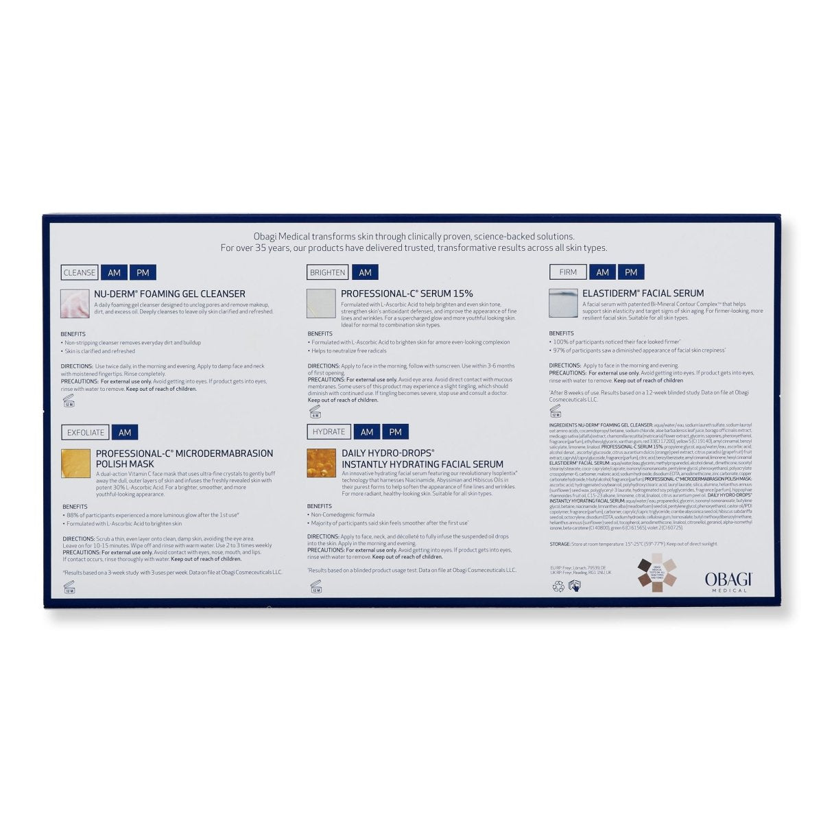 Obagi Bestsellers Trial Kit
