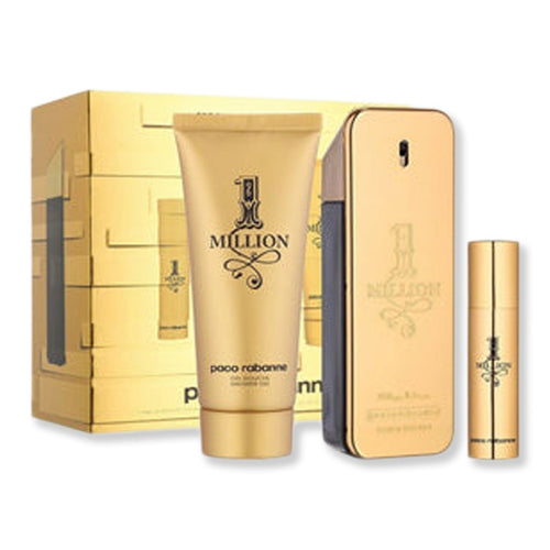 Paco Rabanne 1 Million 3 Piece Gift Set For Men