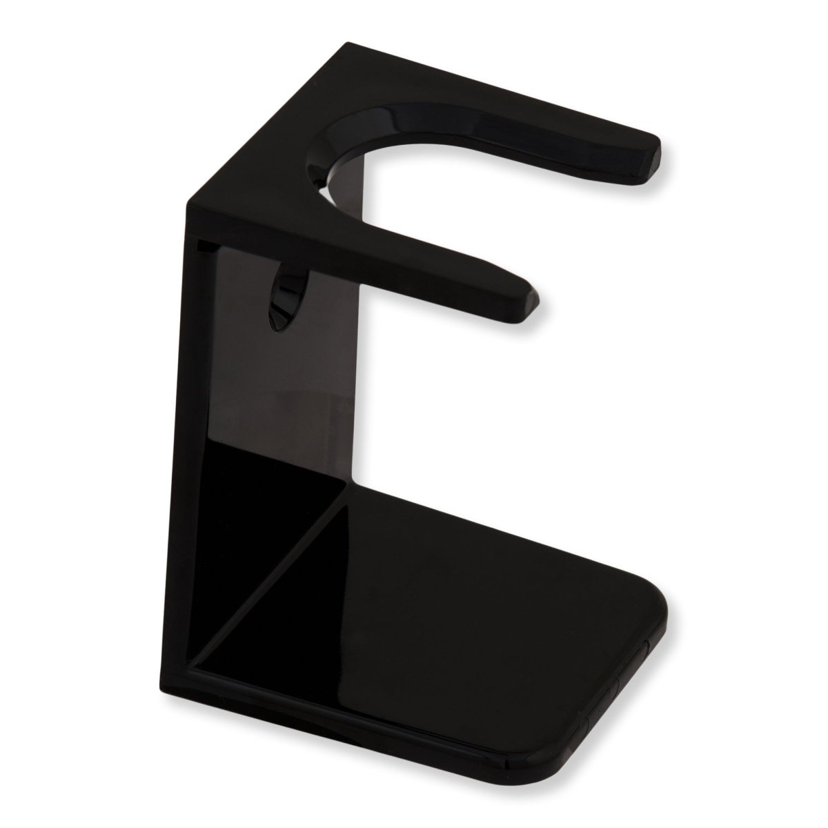 The Art of Shaving Black Brush Stand